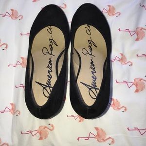 Nordstrom Black Wedges